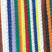 Chenille Stems 6"x4mm - Assorted Colors  (pack of 100)