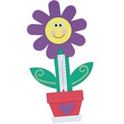 More info about Flower Thermometer Magnet Craft Kit (makes 12) Flower Thermometer Magnet Craft Kit (makes 12)