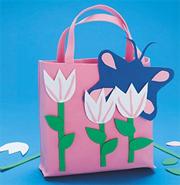 Pink Tulips Tote Bag� Craft Kit (makes 12)