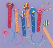 Sea Life Bookmarks Craft Kit (makes 12)