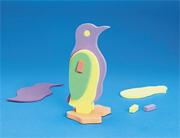 3-D Foam Penguins Craft Kit (makes 12)