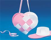 Heart Bag Ornament Craft Kit (makes 12)
