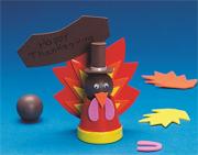 Foam Turkeys Craft Kit (makes 12)
