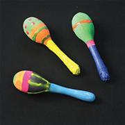 Wooden Maracas Craft Kit (makes 12)