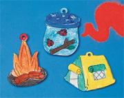 Campfire Sand Art Craft Kit (makes 12)