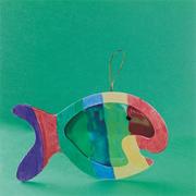 Colorful Fish Craft Kit (makes 12)
