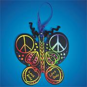 Scratch Butterfly Craft Kit (makes 12)