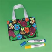 Velvet Bug Tote Craft Kit (makes 12)