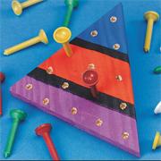 Wood Triangle Puzzle Craft Kit (makes 12)