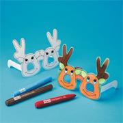 Reindeer Sunglasses Craft Kit (makes 12)