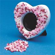 Heart Frame with Beads Craft Kit (makes 12)