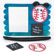 Baseball Photo Frame Craft Kit (makes 12)