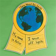 I Care About Earth Ribbon Craft Kit (makes 12)