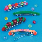 More info about Beaded Barrettes Craft Kit (makes 12) Beaded Barrettes Craft Kit (makes 12)