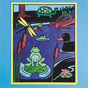 Pond Life Coloring Craft Kit (makes 12)