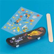 Mini Finger Skateboard Craft Kit (makes 12)