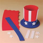 Uncle Sam Pencil Holder Craft Kit (makes 12)