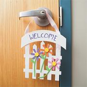 Welcome Door Hanger Craft Kit (makes 12)