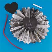 Chalkboard Hearts Craft Kit (makes 12)