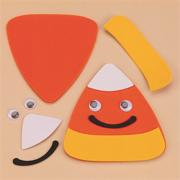 Candy Corn Magnet Craft Kit (makes 12)