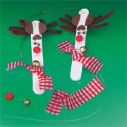 Reindeer Craft Stick Craft Kit (makes 12)