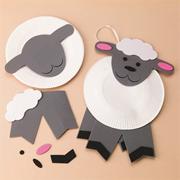 Lamb Door Hanger Craft Kit (makes 12)