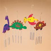 Dino Wind Chimes Craft Kit (makes 12)