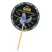 Christian Dove Fan Craft Kit (makes 12)