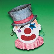Clown Mask Craft Kit (makes 12)