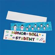 Color-Me� White Bumper Stickers 