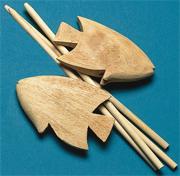 More info about Carved Wooden Fish and Dowels (pack of 24) Carved Wooden Fish and Dowels (pack of 24)