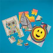 Blank Puzzlers, 12 piece  (pack of 24)