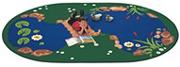 The Pond Oval Carpet 4'5x5'10