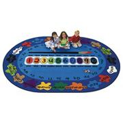 Bilingual Rug, 6'9" x 9'5"