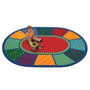 Playful Patterns Carpet, 3'10" x 5'5"