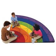 Rainbow Rows Corner Carpet