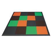 Earthtone Foam Floor Mats (set of 16)