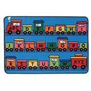 Alphabet Train Kids Value Rug
