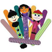 Fabric Craft Sticks (pack of 50)