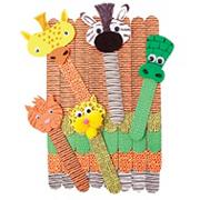 Animal Print Craft Sticks (pack of 50)