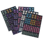 Adhesive Gems and Diamonds (pack of 720)