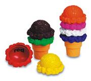 Rainbow Color Cones