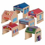 Wooden Community Block Buildings