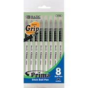 Black Stick Pen with Cushion Grip