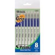 Blue Stick Pen with Cushion Grip