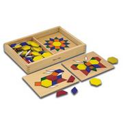 Melissa & Doug� Pattern Blocks and Boards
