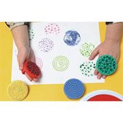 Paint and Clay Palm Printers, Set of 4