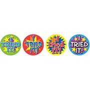 "I Tried It" Stickers
