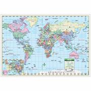 World Rolled Map Paper