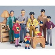 Asian Play Family  (set of 8)